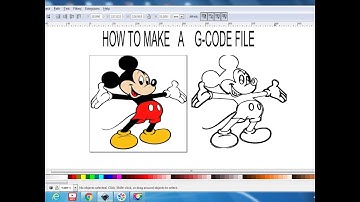 How can we make a g code file from any image for cnc machines with inkscape