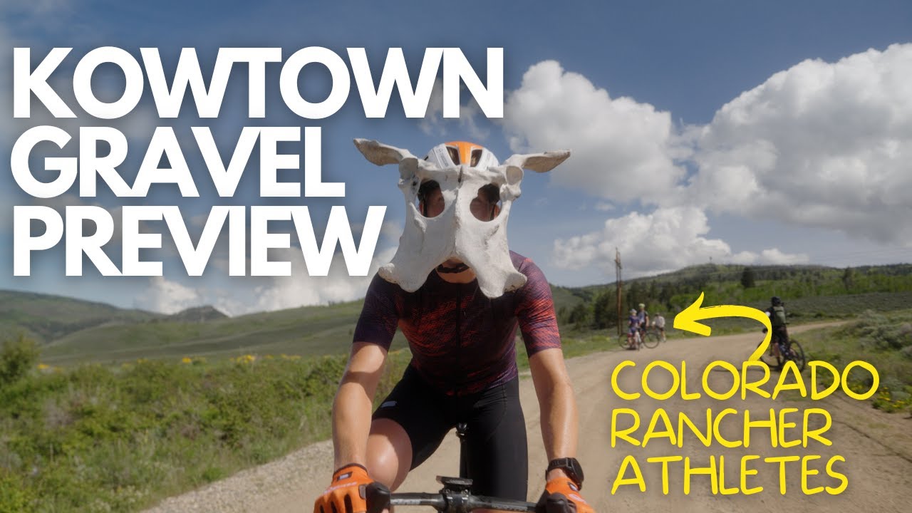 KowTown Gravel course preview 2023 in Kremmling, Colorado