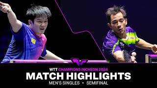 Fan Zhendong vs Hugo Calderano | MS SF | WTT Champions Incheon 2024