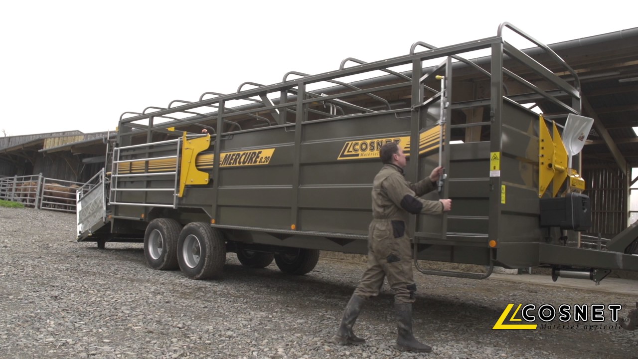 Cosnet agricole - Bétaillère pont hydraulique MERCURE