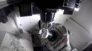 Famous MASTERCAM - Mazak VC-500A/5X Dynamic Milling and Simultaneous 5 axis - SMOOTH Wealth