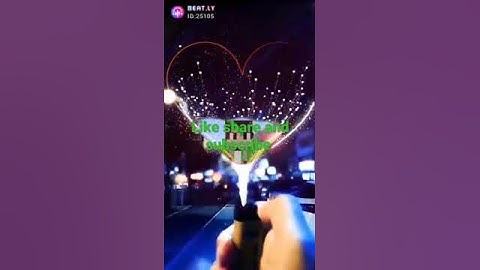 my music video of love