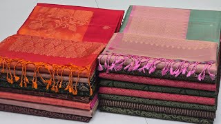 Trending Korvai Silk Sarees || Soft Silk Sarees Manufacturer In Coimbatore- Sirumugai- Pastel Colors screenshot 5