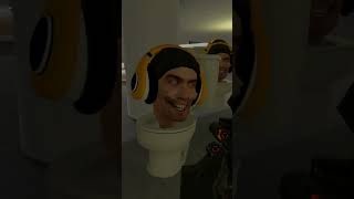 SKIBIDI TOILET DJ SCARED OF MY NEW CLAWS #garrysmod #gmod #skibiditoilet