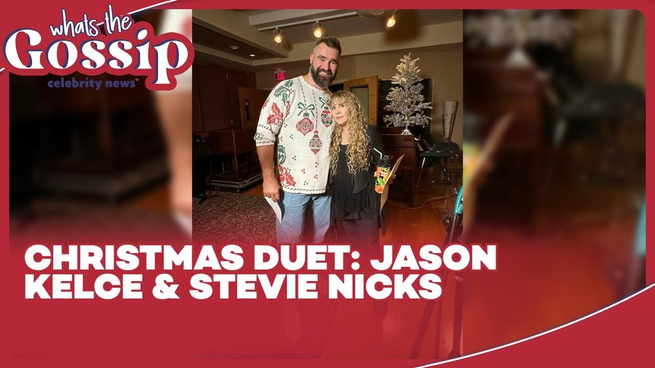 Jason Kelce and Stevie Nicks Sing "Maybe This Christmas" Duet Jason Kelce and Stevie Nicks Sing "Maybe This Christmas" Duet
