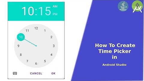 How to implement Time Picker Dialog in Android Studio | TimePickerDialog