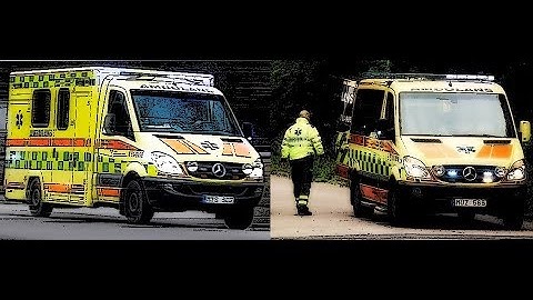 Emergency 4 Swedish Mod - New Ambulances Responding & Presentation