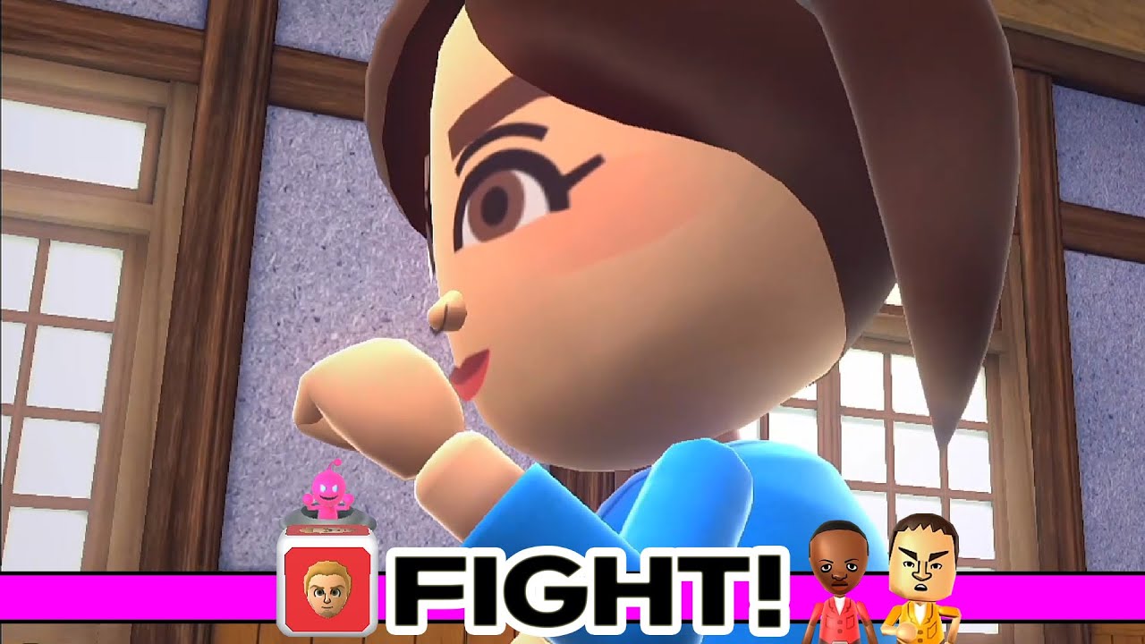 WiiパーティーU チャレンジ道場上級で遊ぶ Wii Party U - Dojo Domination ( Advanced Mode ) 도장깨기