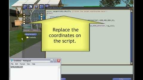 CTER Second Life Tutorial: Teleport