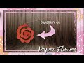 ✿ Make ✔ Rolled paper Flowers✿ with or without cricut or cameo ❤