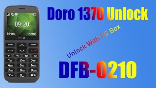 Doro 1370 DFB-0210 Unlock With Furious Gold Box