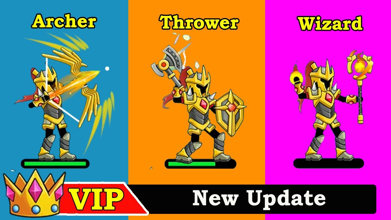 The archers 2_New update VIP (Staff of Eternal Fire, Axe of Fire Madness, Bow of Fire Retribution)