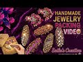 ASMR ☁️ Packing traditional handmade jewelry orders | Sailu's Creation 📦 | Aesthetically packaging