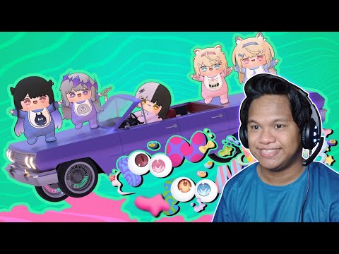 ADORABLES!❤️ |【Cover MV】PONPONPON - by Advent【Hololive English】Reaction