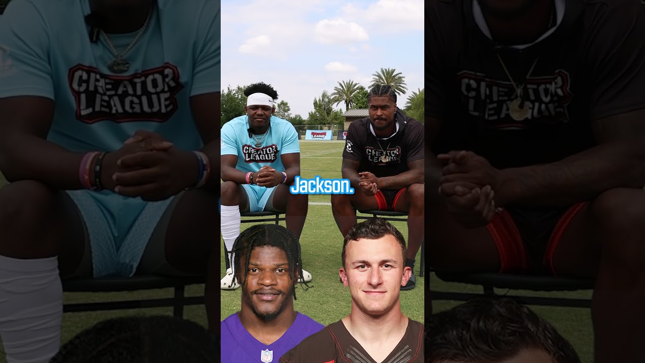 Who was the BETTER college football player? 🏈 #shorts