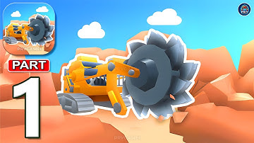Giant Excavator - Gameplay Walkthrough Part 1 - Become A Giant Excavator Operator (Android, iOS)