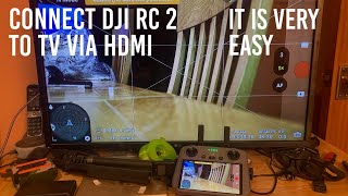 Match Highlights How to connect your DJI RC2 to a TV via HDMI. View your flight on the big screen
