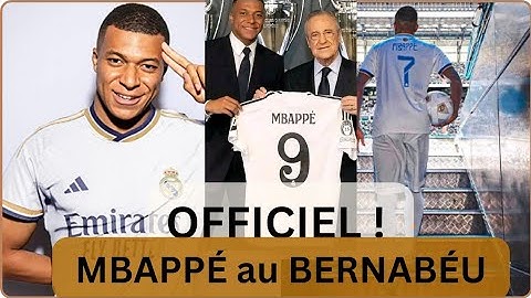 Présentation officielle de KYLIAN MBAPPÉ au Santiago Bernabéu à plus de 85 000 supporteurs !