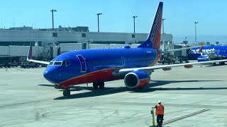 SOUTHWEST AIRLINES | OAKLAND-LONG BEACH| ECONOMY CLASS | BOEING 737-700 | N550WN