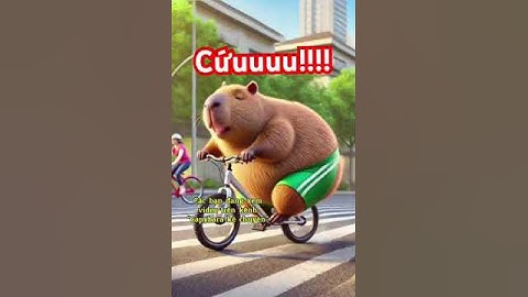 Capybara khóc la kêu cứu. Đố biết tại sao? 🤣 #capybara #shorts #viralvideoshorts