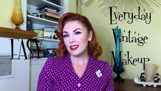Easy Everyday Vintage Makeup