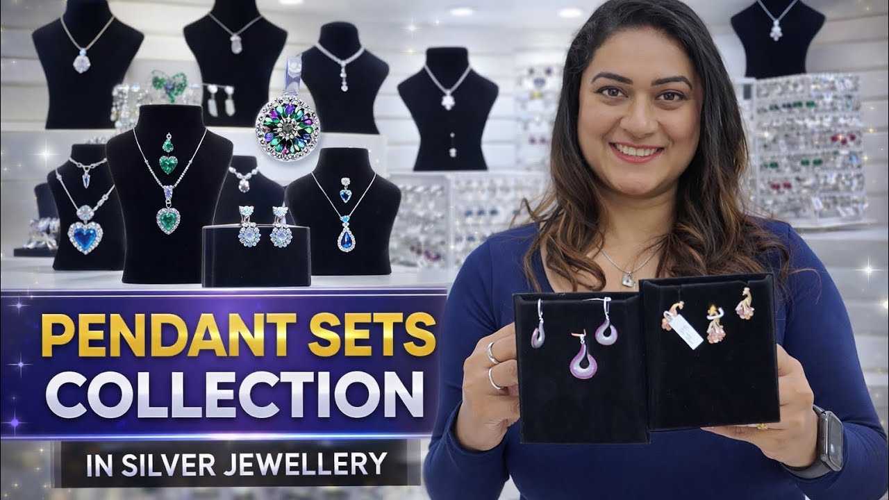 New Pendant sets collection from Kuppanda’s Jewellery ♥️