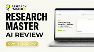 Research Master AI Review: Smarter Research with AI | Complete Demo