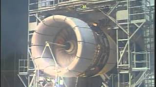 Turbine engine explodes