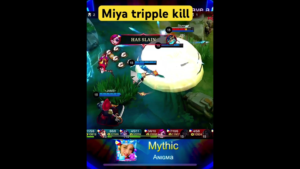 Miya tripple kill di umubra ang dash ni Lancelot at sipa ni Bruno 