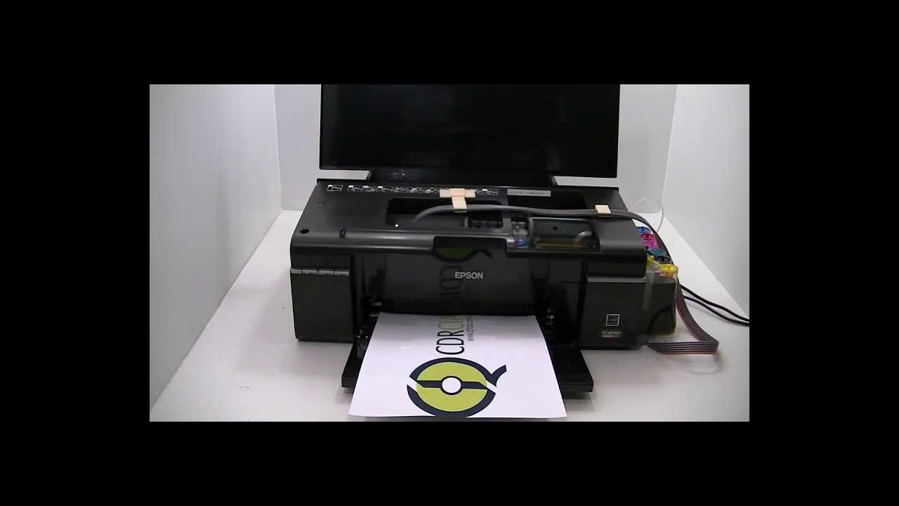 Epson T50 com Bulk Ink YouTube