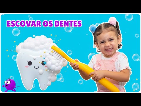 ESCOVAR OS DENTES 🪥 Música Infantil Educativa | Alice Macedo
