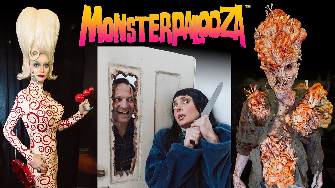 Monsterpalooza 2025 - Cosplay Music Video - LA Horror Convention - Scary Costume ideas