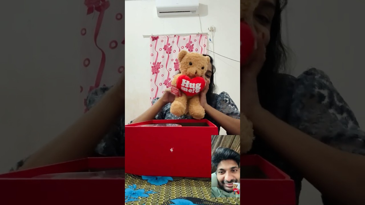 Thank you for the efforts you always make🥺❤️valentine gift unboxing 🎁 