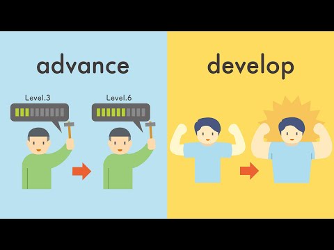 advanceとdevelopの違い／directionとinstructionの違い／presentationとannouncementとdeclarationの違い　類義語の違い (vol.97)