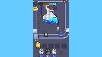 Pixel Flow Level 250. Walkthrough Gameplay 