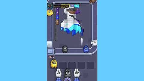 Pixel Flow Level 250. Walkthrough Gameplay 