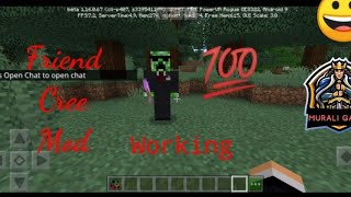 Minecraft Friend Creeper Mod Android/#muraligamer screenshot 2