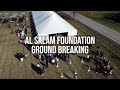 Al salam foundation ground breaking  carmel in  aerial view  october 29th 2022