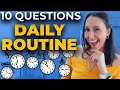 Daily Routine in English: 10 MUST-KNOW Daily Routine Questions