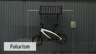 Solar Charged E-Bike Pedal Power