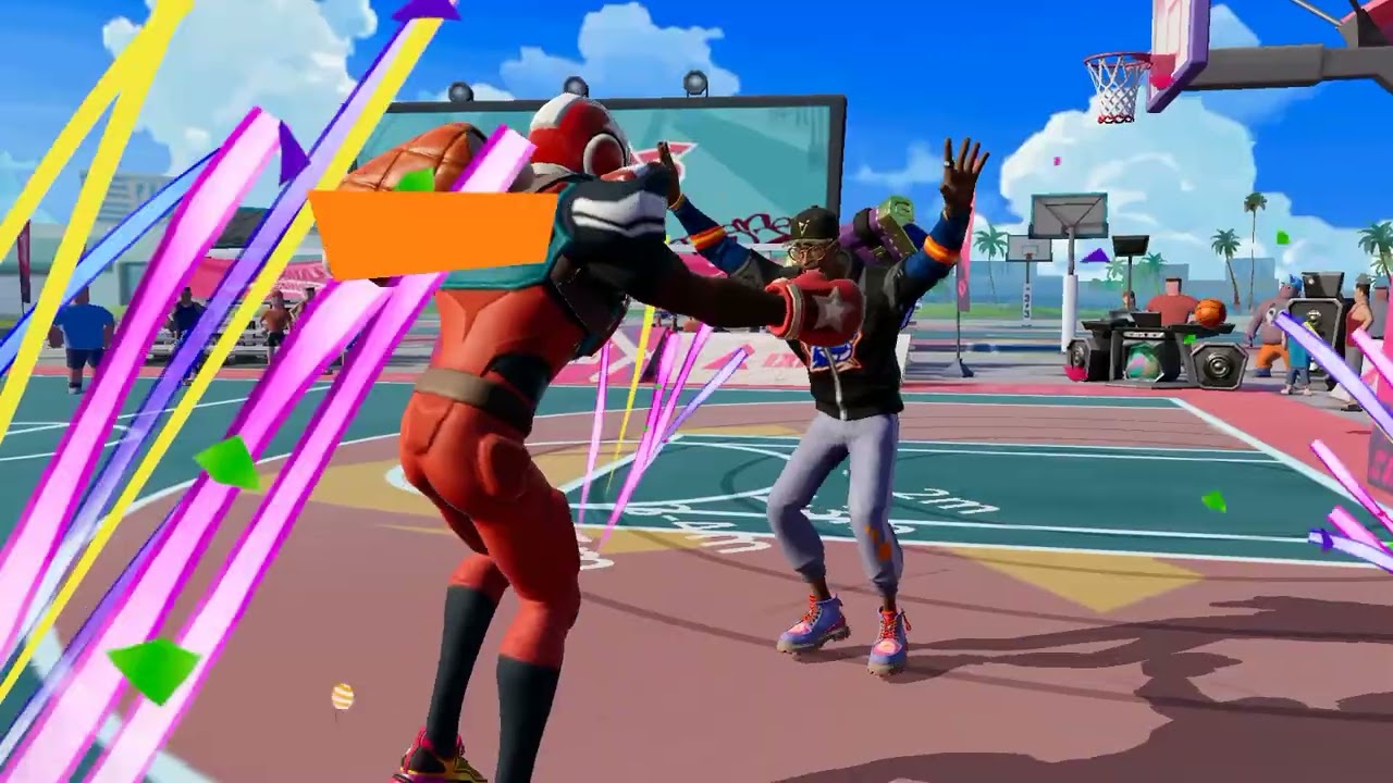 |全明星街球派對|  小號練AI 第一次打這麼久的比賽  壓秒才有大 失誤了...