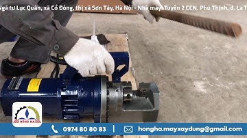 Hướng dẫn sử dụng Máy cắt sắt thủy lực cầm tay RC25 | Máy xây dựng Hồng Hà