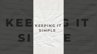 Simplicity Isn’t Laziness! There is Power In Less. #simple #habbits #mindfulness #nodistractions
