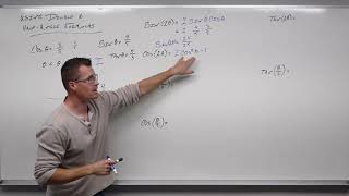 How to Use the Double and Half Angle Formulas for Trigonometry (Precalculus - Trigonometry 28) by Professor Leonard 26,448 views 2 years ago 1 hour, 20 minutes