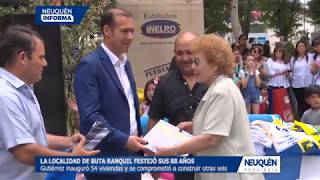 LA LOCALIDAD DE BUTA RANQUIL FESTEJÓ SUS 88 AÑOS