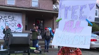 Vigil held for 32-year-old Cleveland man who was shot, killed at his home