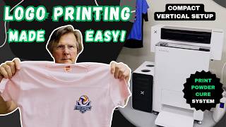 EASY Print, Powder, Cure Logo Printing with xTool's DTF Apparel Printer