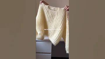 My FAVOURITE Crochet Sweater Crochet Crochetlove 