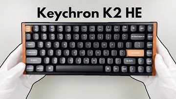 Keychron K2 HE Wireless Magnetic Switch Keyboard Unboxing + Fortnite Gameplay