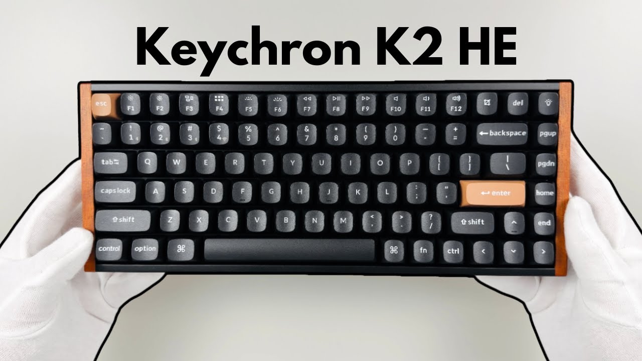 Keychron K2 HE Magnetic Keyboard Unboxing + Fortnite Gameplay
